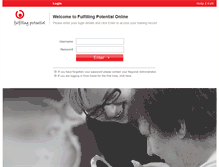 Tablet Screenshot of fulfillingpotential.net